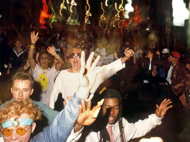 Street party photo - London 1988