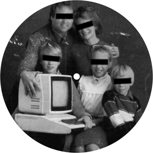 Nuclear Family EP - centre sticker