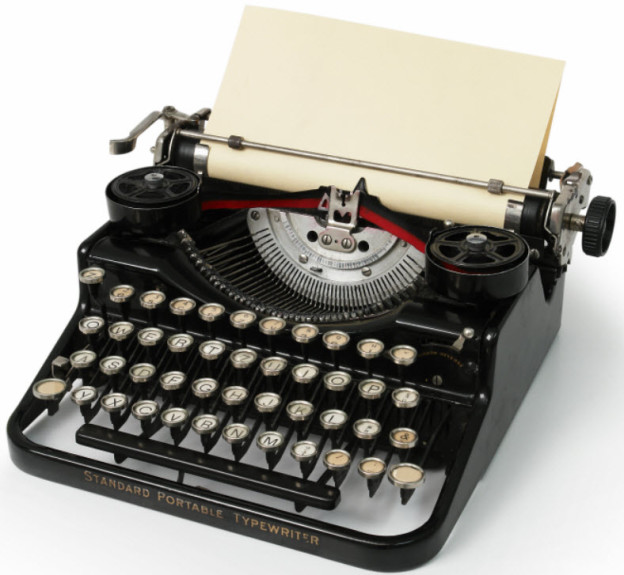 Picture of a typewriter.