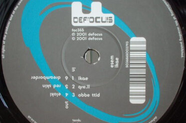 Picture of deFocus centre sticker
