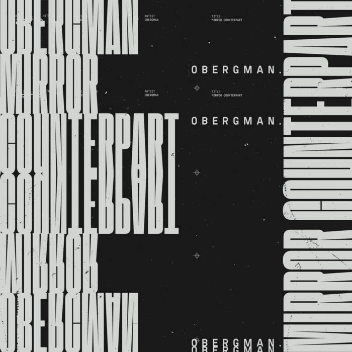 Obergman LP artwork for "Mirror Counterpart"