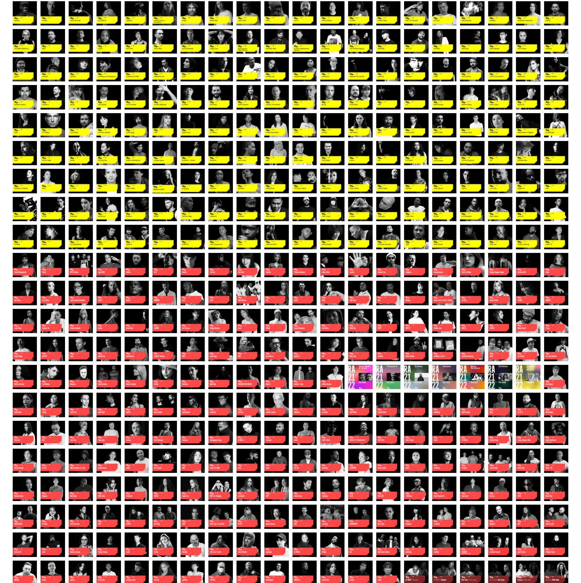 RA 1000 Mixes artwork