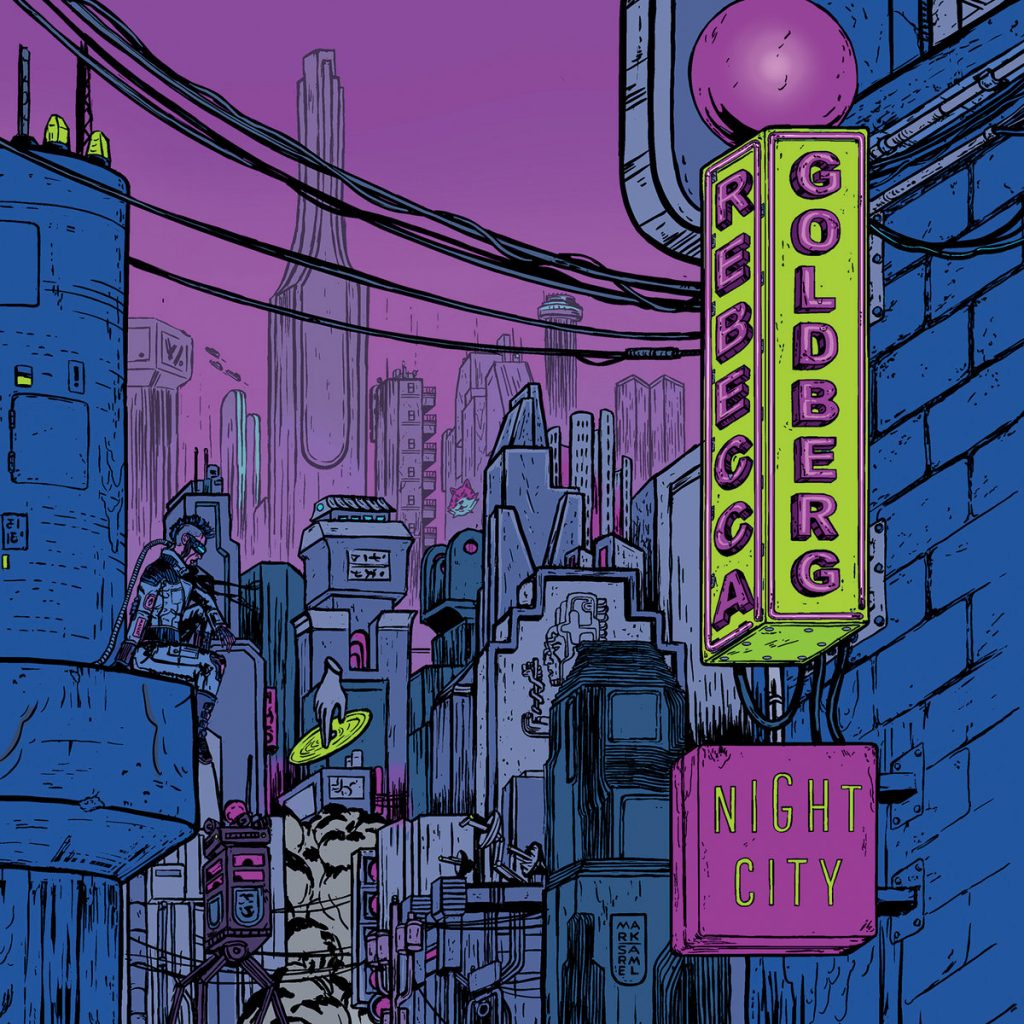 Artwork for Night City - Debut album by Rebecca Goldberg